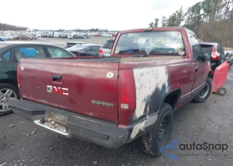 1990 GMC Sierra C1500 из США, поврежденный, VIN 1GTDC14Z6LZ513194